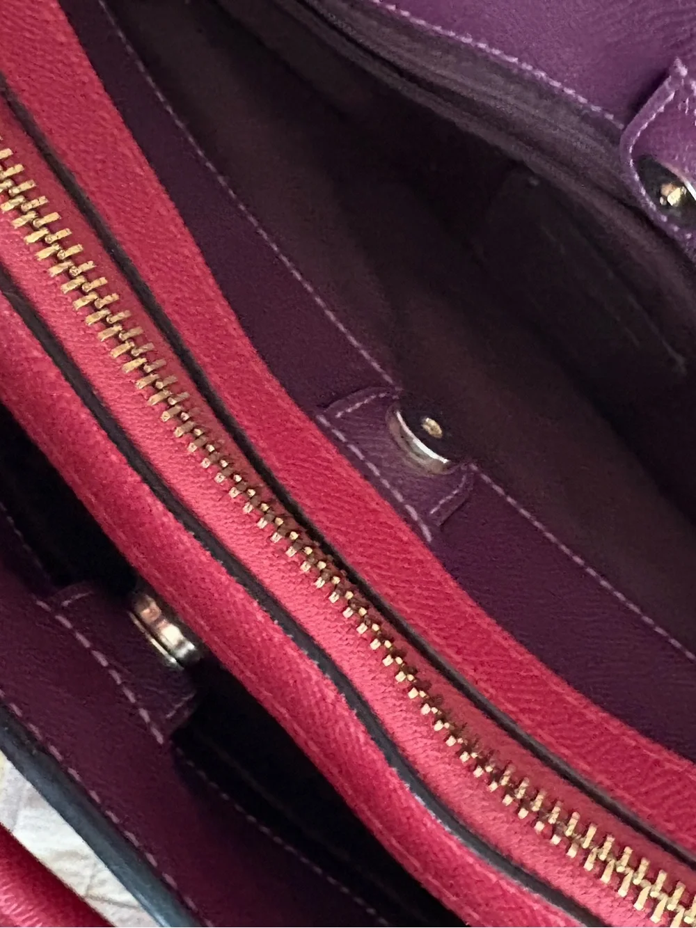Coach Lillie Carryall Satchel in Colorblock